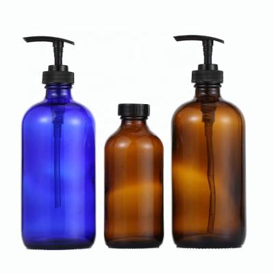 China Personal Care Bathroom Hand Soap Dispenser Liquid Glass Wholesale Customized Bottle for sale