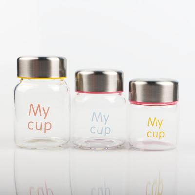 China 100ml 150ml 200ml Heatable Round Clear Bird's Nest Glass Bottle Different Sizes for sale