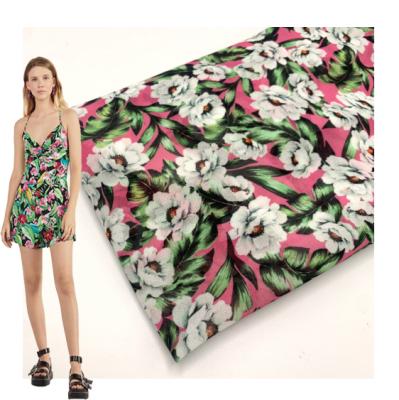 China 2021Hot Sale Product Tear-resistant Digital Printing 100%Polyester Chiffon Fabric For Dress Printed Fabric for sale