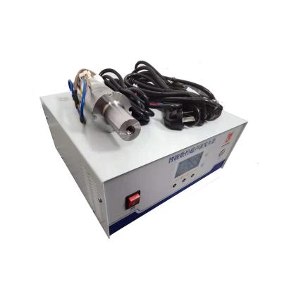 China Factory Good Selling Digital 20khz 2000w Ultrasonic Welding 2600w Generator Transducer Horn Thruster Set For Mask Making Machine for sale