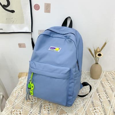 China Heopono Fashion School Picnic Bag Durable Solid Waterproof Student Nylon Soft Bookbag Children Soft Nylon Travel Backpacks For Teenage Girls for sale