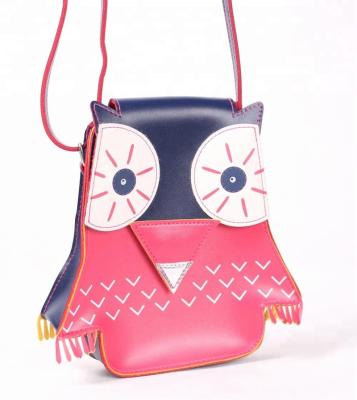 China Hot Sale Fashionable Animal PU Designer Cute Messenger Bags For Girls for sale