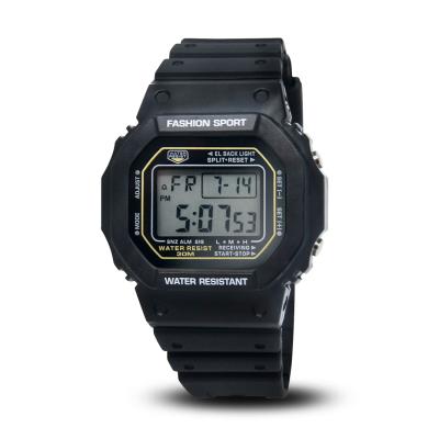 China Fashion 3atm Alarm Strap Water Resistant Plastic Watch Back Analog-Digital Sports Alarm Wristwatch\ for sale