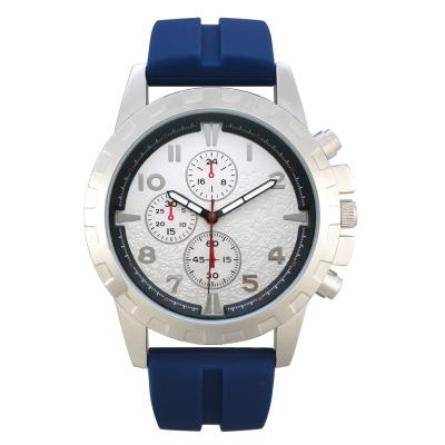 China Fashion waterproof simple custom men watch with strap rubber men's silicone wristwatch men's luxury quartz watch for sale