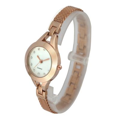 China 2021 non-specific hot watch best selling power custom women's watch rose gold quartz thin stone watch for women for sale