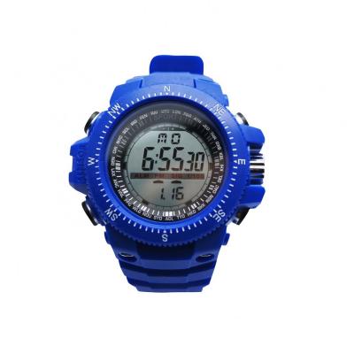 China Alarm China 3 ATM Water Resistant PU Strap Pedometer Digital Display Multifunction Stopwatch for sale