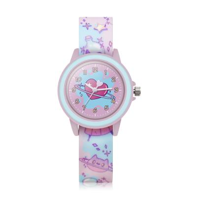 China Colorful Time Printing Can Be Changed Wholesale Children Watch Stainless Steel Cartoon Pattern Quartz Watch for sale