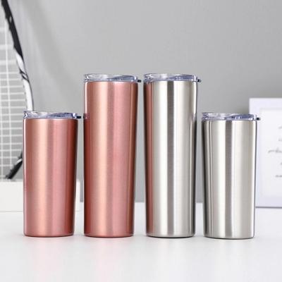 China Viable Custom Logo 16oz Stainless Steel Straw Sublimation Tumbler for sale