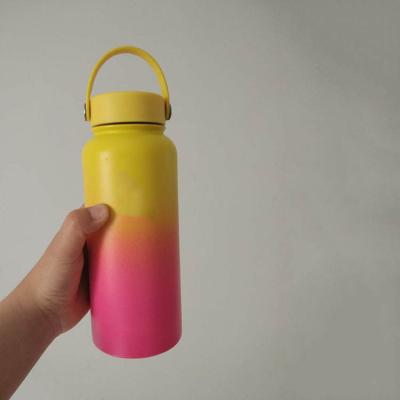 China Best Viable Selling Double Wall Stainless Steel Hydro Vacuum Insulated Water Bottle With Custom Logo for sale