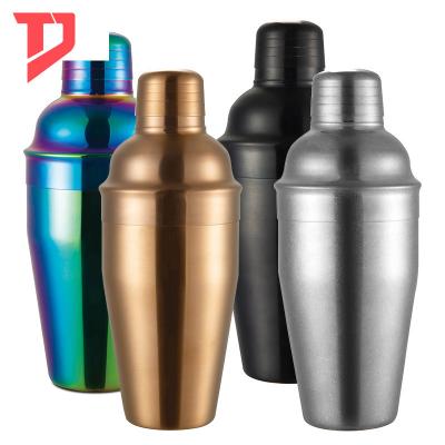 China Make Cocktail Bottle For Cocktail 500ml Western Style Stainless Steel Colorful Cocktail Shaker for sale