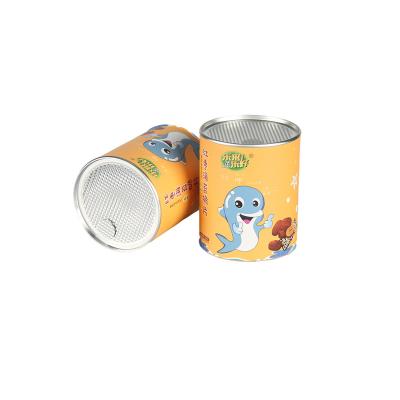 China Recycled Materials Food Grade Paper Eco - Friendly Wrapping Round Paper Boxes For Box Food for sale