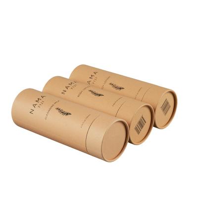 China Recycled Biodegradable Materials Amazon Newspaper Use Biodegradable Cardboard Paper Tube For Packaging for sale