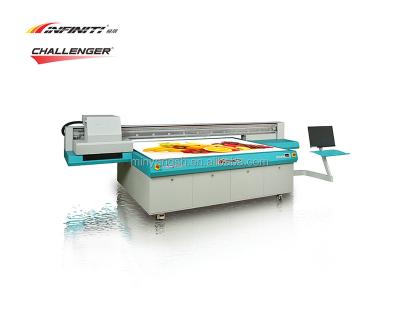 China Hotels FY-1325R Ricoh Varnish Printhead Printing Size L1300mm X W25 00mm White UV Flatbed Digital Inkjet Printers for sale