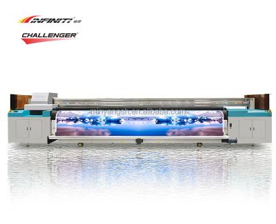 China Hotels INFINITI FY-UV5300W 5.3M Max Width 1024GS Printhead Large Format Roll To Roll UV Printer For Vinyl Banner Label Printing for sale