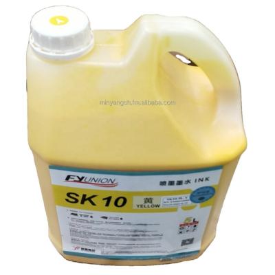 China SPT1024HG CHALLENGER Printer Ink SK10 Digital Solvent Printing Ink CMYK SPT1024HG Alpha Digital Printing Ink for sale