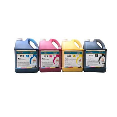 China SPT1024HG CHALLENGER Ink SK9 Digital CMYK SPT1024HG Alpha Digital Printing Ink Solvent Printing Ink for sale