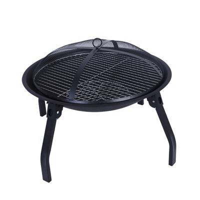 China Hot Selling Easily Assembled Corten Steel Fire Mine BBQ Grill Gas Grill BBQ Grill Pot for sale