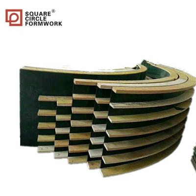 China Reuses Square Circle Formwork Building Formwork Curved Wall Formwork For Construction for sale