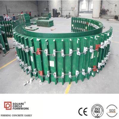 China Concrete Construction Radius Arch Pool Shuttering Formwork for sale