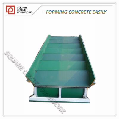 China One Time Pouring Easy Repeatable 50 Times And Rapid Precast Concrete Stairs Formwork for sale