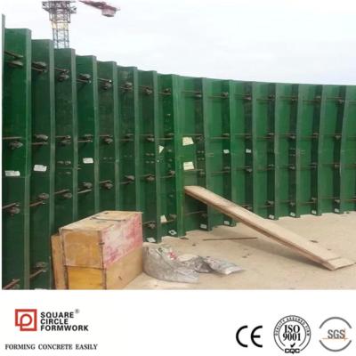 China curved wall formwork with nice concrete finish construction formwork for sale