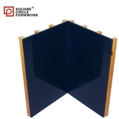 China Shuttering Poplar 15mm Formwork Plastic Sheet For Bare Concrete Construction for sale