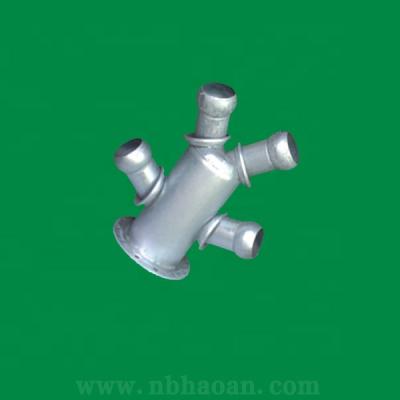 China Anfor Galvanized Steel Coupling With Flange Wire Strainer Normal Barb for sale