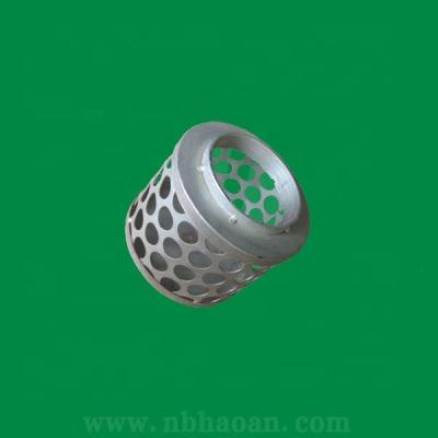 China Galvanized Water Suction Hose Strainer With Big Hole 1