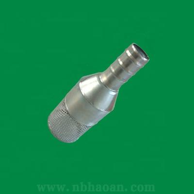 China Galvanized Carbon Steel Water Foot Valve With Pipe Tail Equal for sale