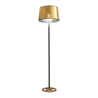 China Cheap Wholesale Modern Metal Decorative Standing Gold Bedroom Home Hotel Corner Floor Lamp for sale