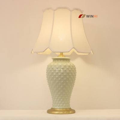 China Wholesale Modern Luxury Ceramic American Crystal Exquisite Design Customized Vintage Table Lamp Small for sale