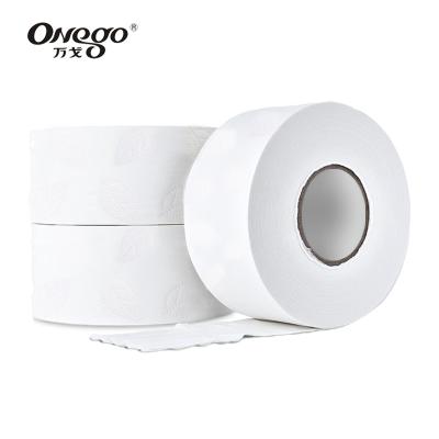 China Virgin Wood Pulp Jumbo Roll Competitive Toilet Paper Tissue Paper For Public Bathroom for sale