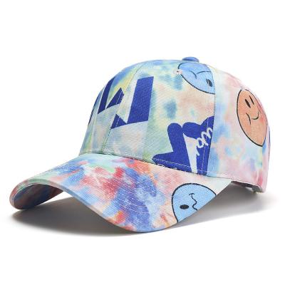 China JOINT JOINT Custom Designer 6 Panel Dad Hats Fashion Print Cotton Baseball Cap for sale