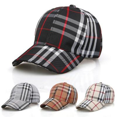 China COMMON Brand Designer Cotton Summer Brand Baseball Cap Fashion Sports Snapback Wholesale Famous Luxury COMMON Hat Designer Plaid for sale