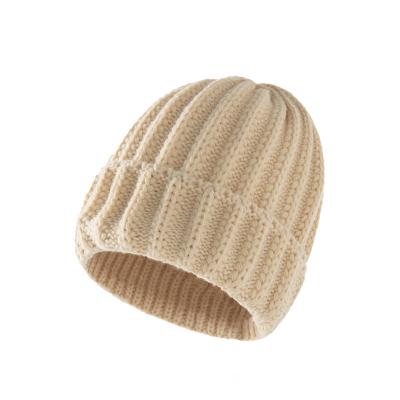 China Autumn Winter New Factory Price Solid Color COMMON Dome Acrylic Band Knit Hats For Women for sale