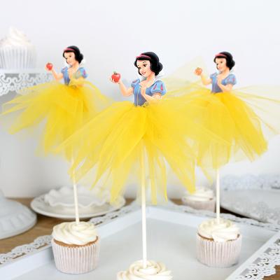 China 2020 fashion new arrivals cake topper decoration supplies birthday party wedding decorations princess cake topper for sale