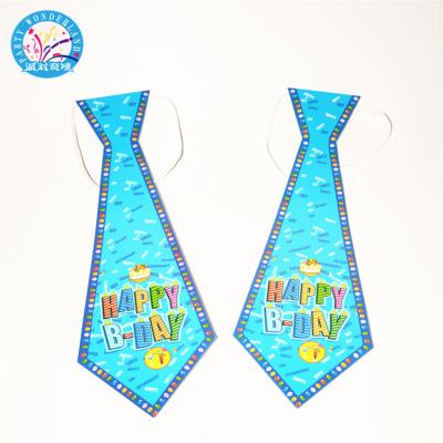 China 2019 wholesale most popular wedding party supplies paper tie for birthday party for sale