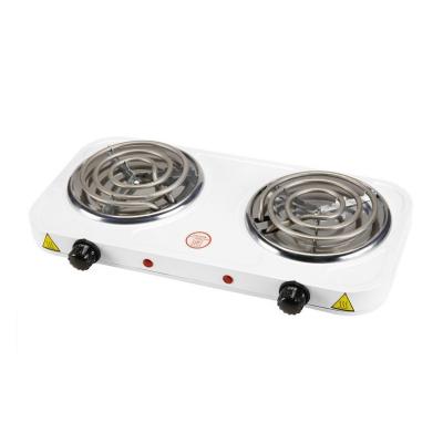 China High Quality Portable Solid Burner 2000w Electric Stove Adjustable To Hot Plates 2 for sale