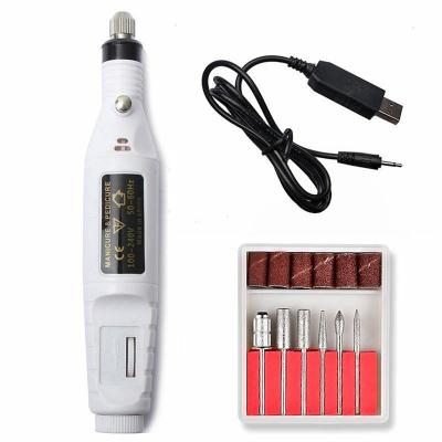 China Professional Nail Art Beauty Nail Drill Nail Art Sanding File Gel Polish Remover Drill Bit For Nails for sale