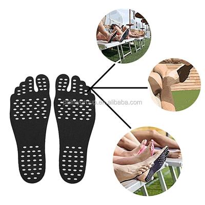 China Wholesale Nakefit Waterproof Comfortable Sticker Anti Slip Beach Anti Slip Heat Shield Invisible Shoes for sale