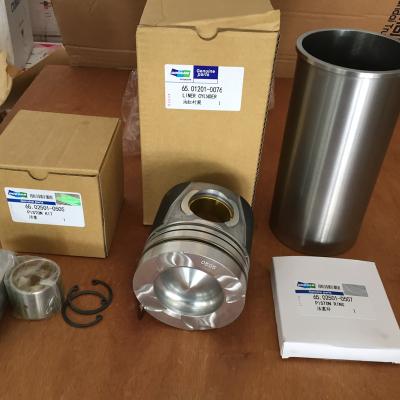 China Factory Hot Sale Excavator Machinery Engine Parts DE12 D1146 DB58 D2848 Liner Kit for sale