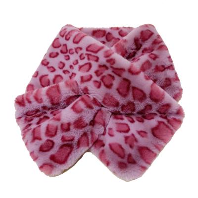 China Neutral/both men and women neutral/Korean version of men's and women's Sease Mao imitation fur female net red winter scarf plush plush scarf leopard print Autumn Winter Joker Rex Rabbit for sale