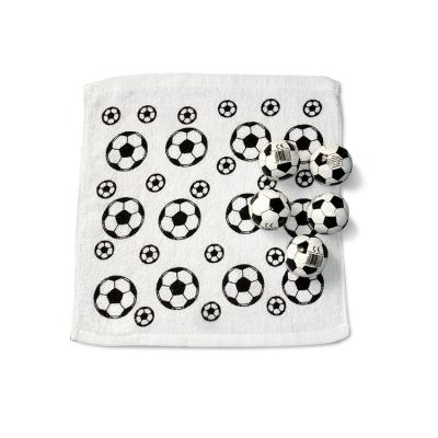 China Compressed Diameter 4.5 Football Towel Compressed Ball Towel for sale