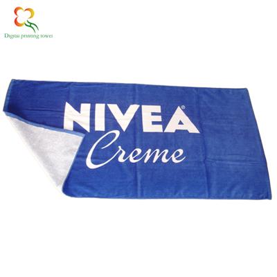 China Wholesale Customized 100% Compressed Cotton Beach Towels for sale