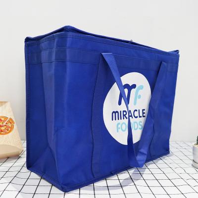 China Waterproof Customized Recycled Logo Printing Aluminum Foil 6 Bottle Wine Cooler Bag Insulated Lunch Bag for sale