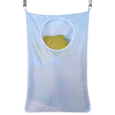 China Custom Wholesale Heavy Duty Drawstring Polyester Storage Family Hotel Foldable Foldable Hanging Bag for sale