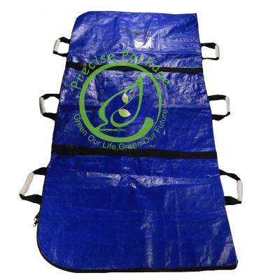 China 140gsm Arab Medical Disposable Customized Body Bag Bio Style Burial Military Hospital Corpse Dead Body Bag For Corpses Ce for sale