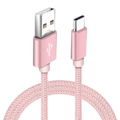 China Wholesale OEM Super Fast Charging Multi Function Data Transfer Cable Nylon Cable Type C To Usb Type C USB Charging Data Cable for sale