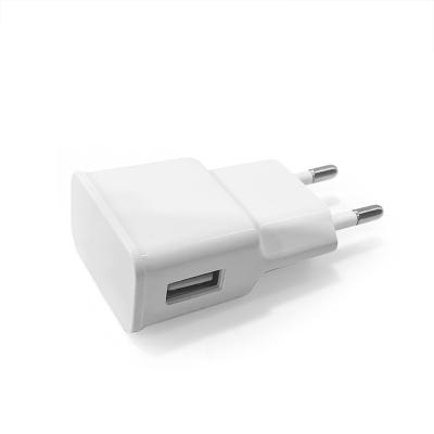 China Safe Original White Eu 5v2a Wall Charger USB Fast Charging Wall Charger Conveient for sumsung for iphone for sale