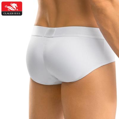 China Wholesale Antibacterial Plain Hot European Nylon Silk Thong Boys Sexy Jockey Underwear For Men for sale